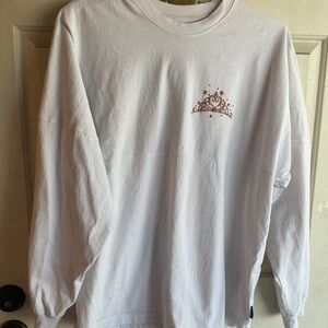 DISNEY PARKS BIBBIDI BOBBIDI BOUTIQUE JERSEY XL GOLD LETTERS 50”x30”